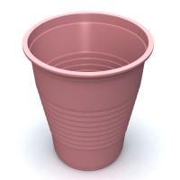 Safe-Dent- Plastic, 5 oz. cups, 50 cups per sleeve/20 sleeves per case- Dusty Rose